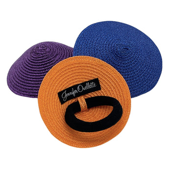 Straw Mini Hat Hair Tie
