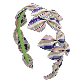 Colorful Stripe Sabrina Headband
