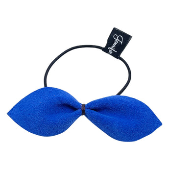 Suede Bow Hair Tie