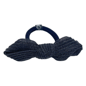 Summer Straw Bow Hair Tie