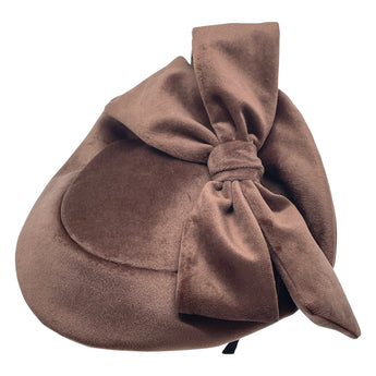 Ultra Suede Veronique Fascinator