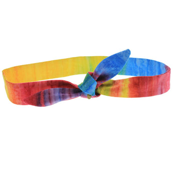 Tie Dye Wrap Scarf Headband