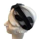 Tulle Satin Leaves Headband