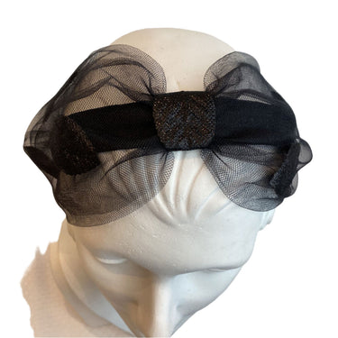 Satin Leaves Center Divot Headband
