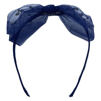 Rhinestone Bow Headband