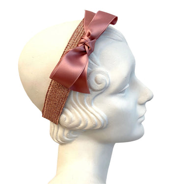 Wide Straw Headband