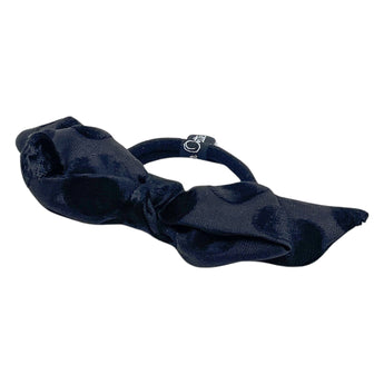 Polka Dot Velvet Bow Hair Tie