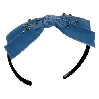 Velvet Bow Cosmic Spray Headband