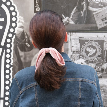 Velvet Floppy Bow Hair Tie