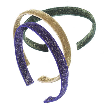 Velvet Sparkly Basic Headband