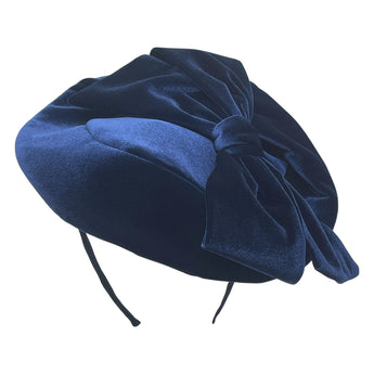 Veronique Velvet Bow Fascinator Hat
