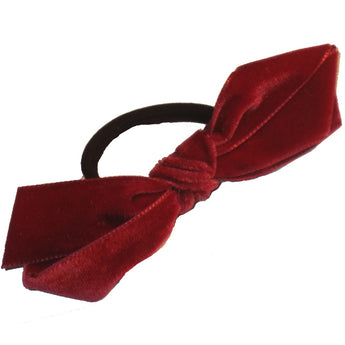 Velvet Bow Hair Tie