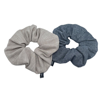 Big Metallic Scrunchie
