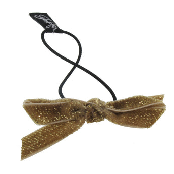Velvet Sparkle Bow Hair Elastic & Bracelet