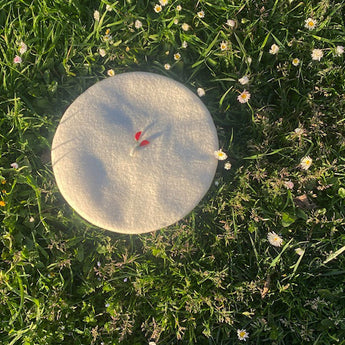 French Beret with Fruit Charms