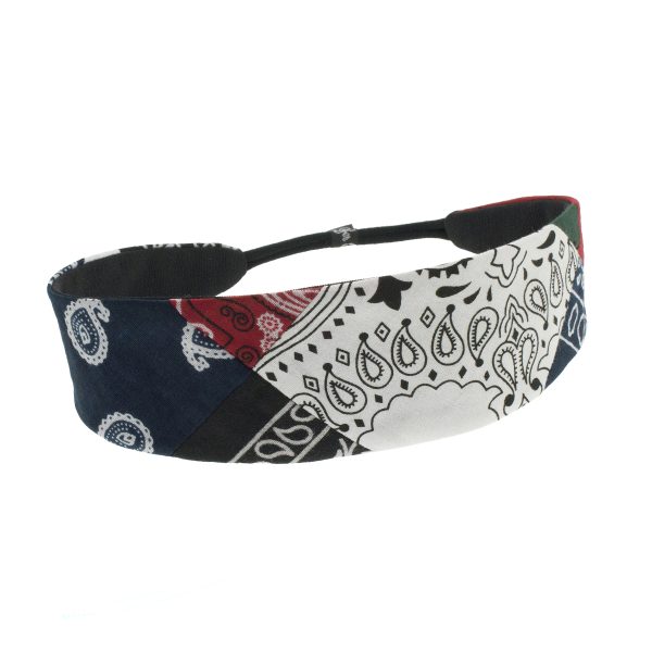 BBQ Bandana Wide Headband with Elastic EL51