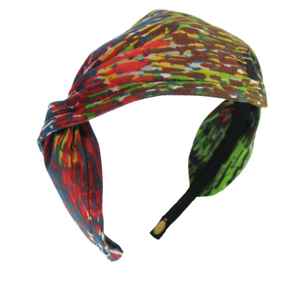 Silk Print Twist Headband SP19