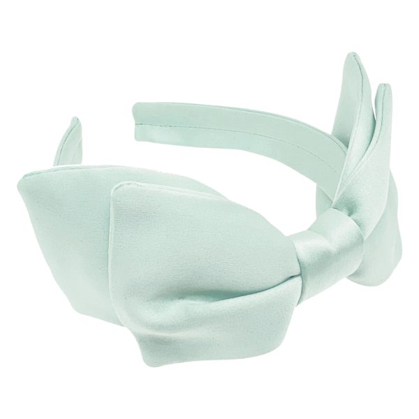 Peggy satin double bow headband ST207