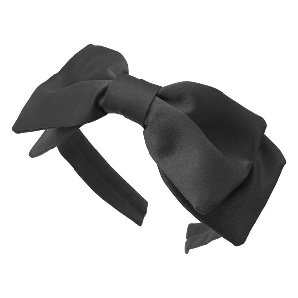 Peggy satin double bow headband ST207