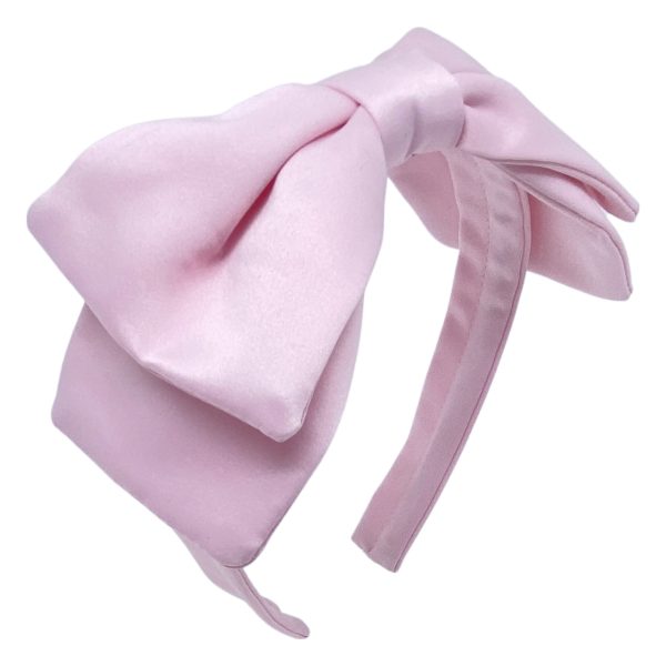 Peggy satin double bow headband ST207