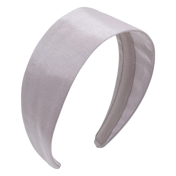 Cocoa Grosgrain Classic Wide Headband BE35