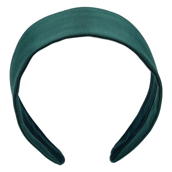 BE35 Hunter grosgrain wide basic adjustable headband