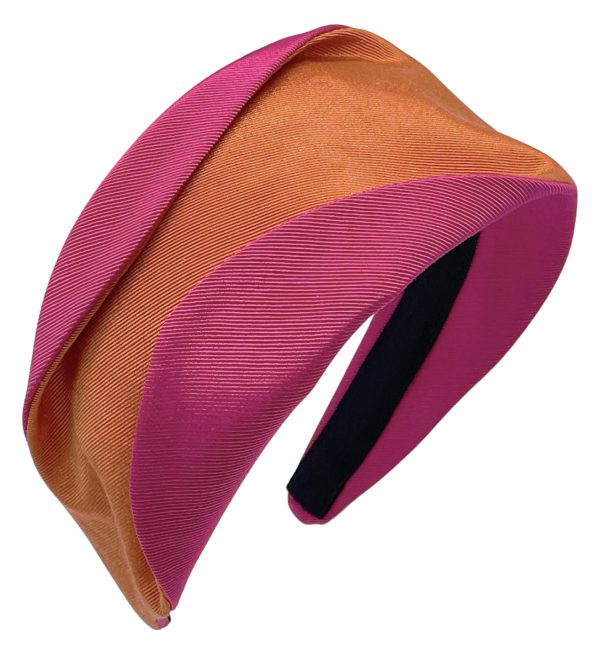 Orange with Cerise Matisse Headband BE5