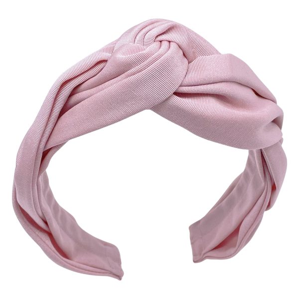 Woodrose Grosgrain Twist Turban Headband BE61