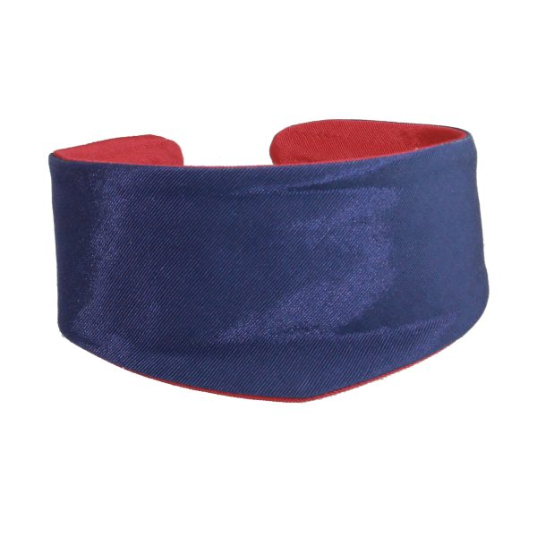 Navy with Red Grosgrain Princess Changeable Headband BE7