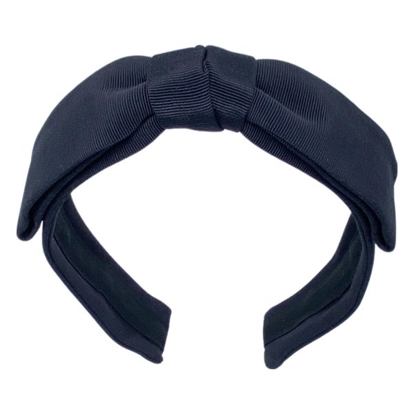 BE76 Alice grosgrain bow headband