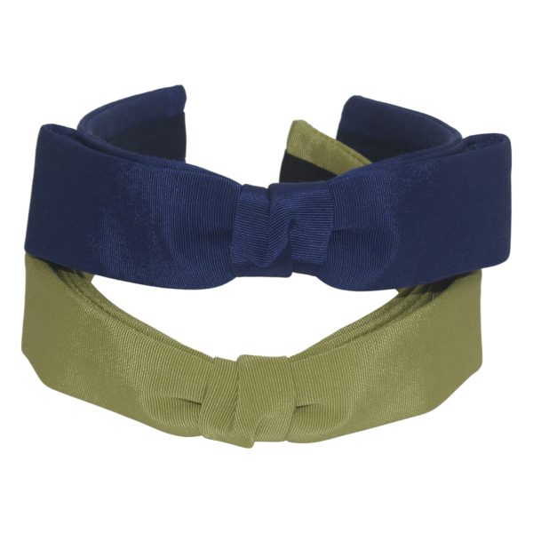 BE76 Alice grosgrain bow headband