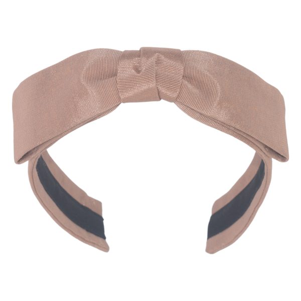 BE76 Alice grosgrain bow headband