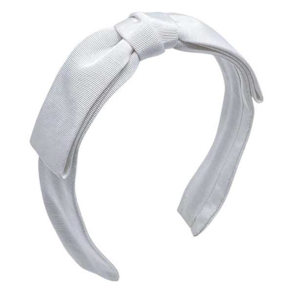 BE76 Alice grosgrain bow headband