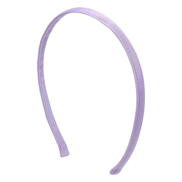 BE79 Lavender skinny grosgrain headband