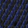 Navy Black Raffia Braid