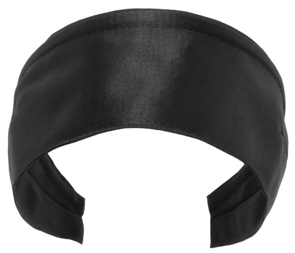 Basic Extra Wide Satin Headband - Image 4