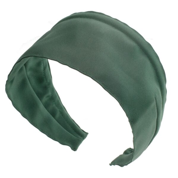 Basic Extra Wide Satin Headband - Image 3