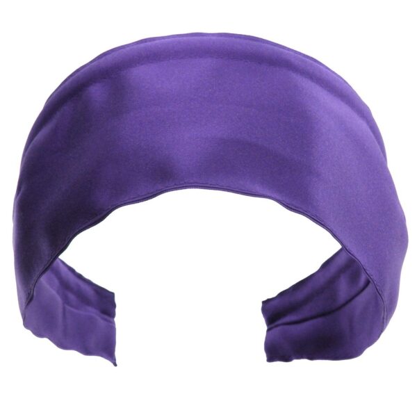 Basic Extra Wide Satin Headband - Image 9