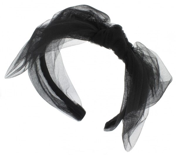 Tully Side Bow Tulle Headband - Image 4