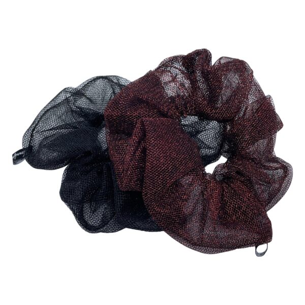 Metallic Tulle Big Scrunchie - Image 6