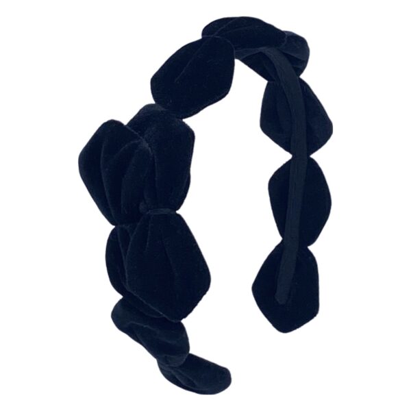 Velvet La Petite Bow Headband - Image 2