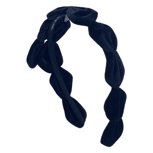 Velvet La Petite Bow Headband - Image 3