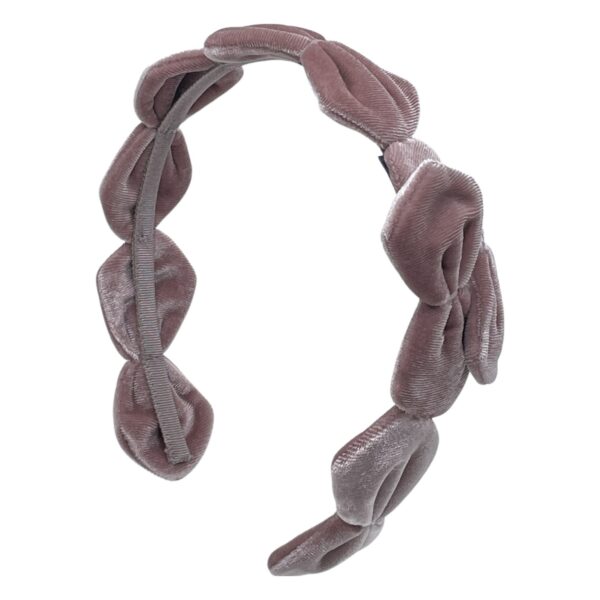 Velvet La Petite Bow Headband - Image 4