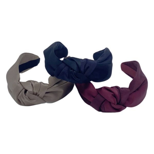 Satin & Grosgrain Blair Turban Headband