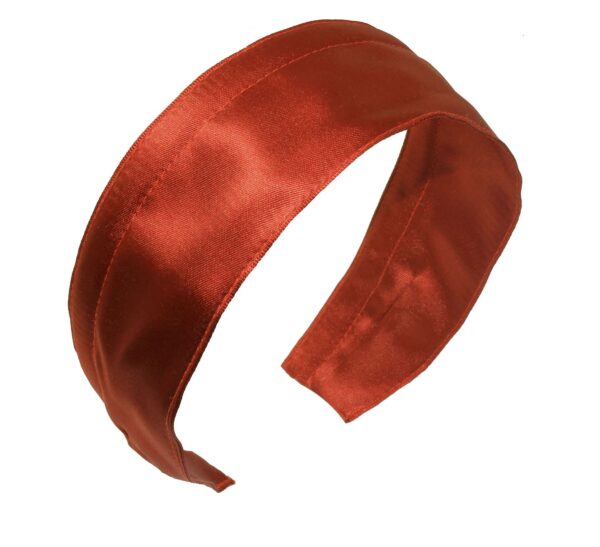 Basic 2" Wide Satin Headband - Image 8