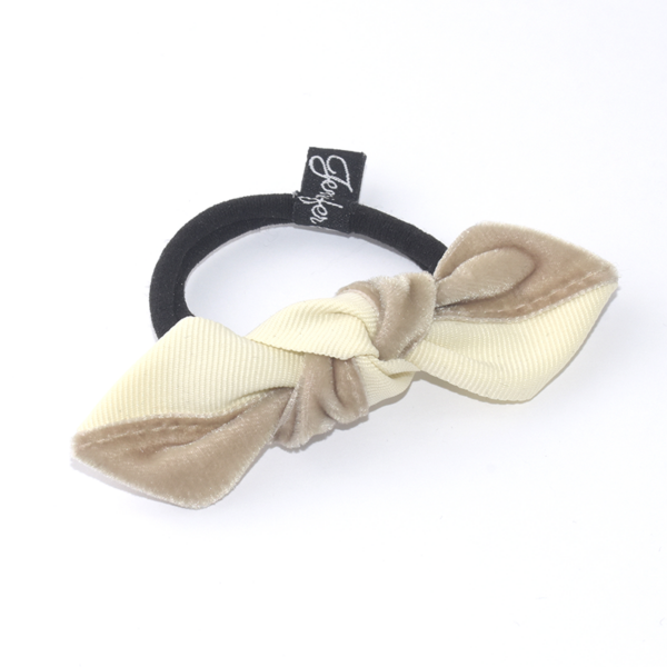 Two Tone Knot Ponytail Elastic - Image 4