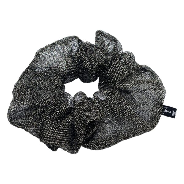 Metallic Tulle Big Scrunchie - Image 4