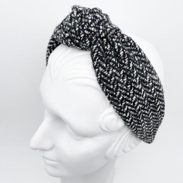 Wool Tweed Blair Headband - Image 5