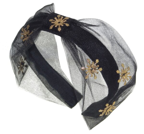 Ethereal World Tulle Turban with Stars