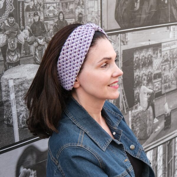 Tweed Turban Earmuffs - Image 2